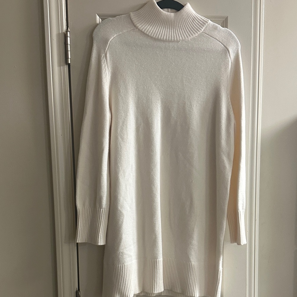 Zara Cream Turtleneck Sweater